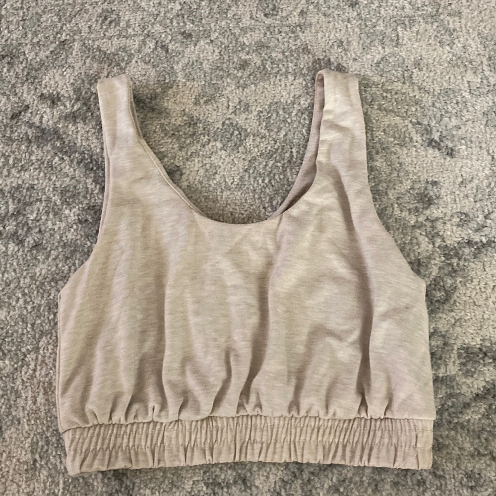 Lounge Tank Crop Top